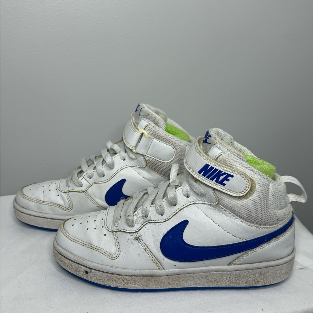 Nike Big Kids Size 6 Court Borough Mid 2 Casual Sneakers AS IS - Picture 3 of 9